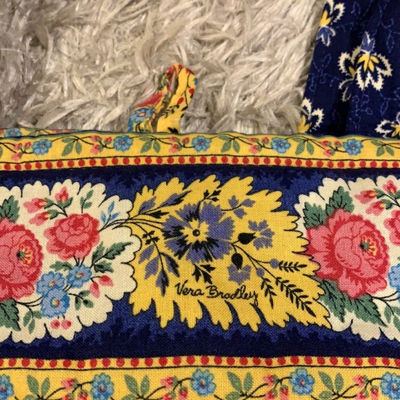 NEW Vera Bradley Navy Tote - Picture 2 of 5